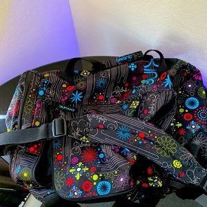 Floral Dakine duffel bag